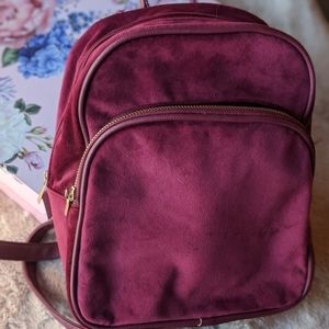 Velvet backpack